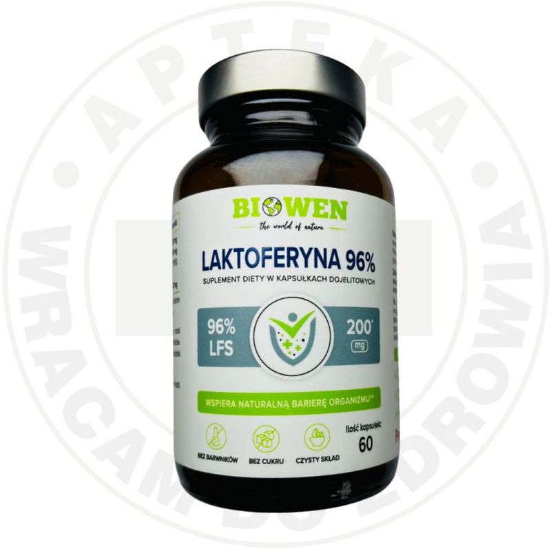 BIOWEN LAKTOFERYNA 96%  kapsułki, 60 kaps.