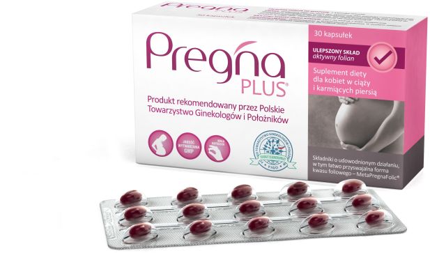 PREGNA PLUS kapsułki, 30 kaps.
