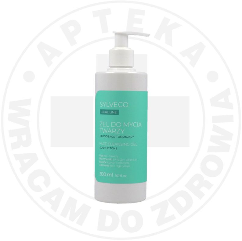 SYLVECO PURE LINE żel do mycia twarzy łagodząco-tonizujący